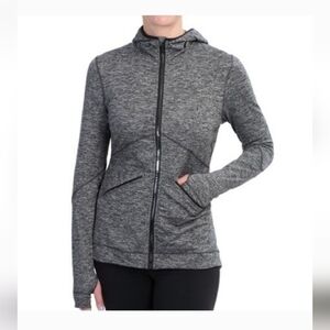 Brooks Utopia Thermal Hoodie in Heathered gray